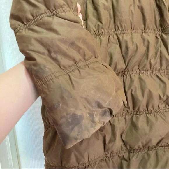 EILEEN FISHER Brown Puffer Coat Size Medium - Picture 3 of 6